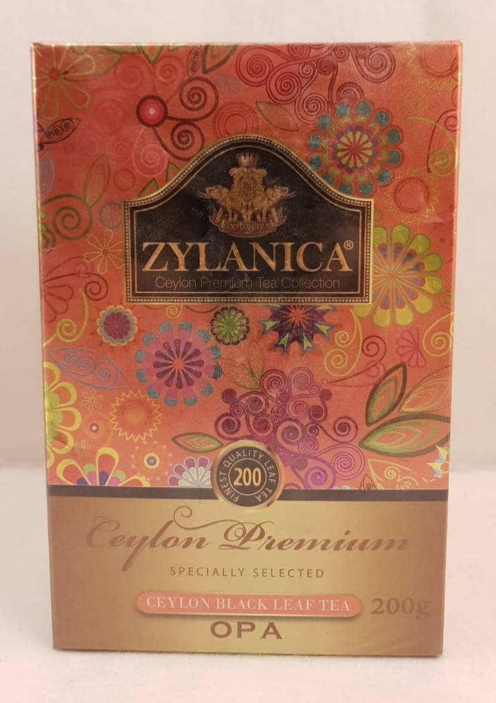 

Чай черный цейлонский крупнолистовой Zylanica ОРА 200г