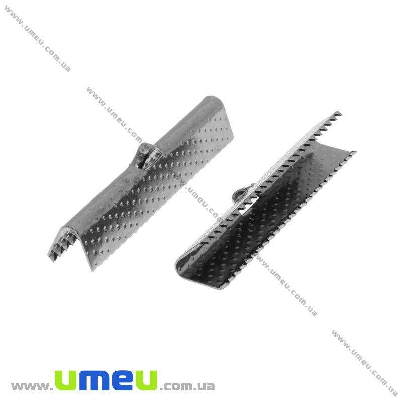 

Зажим для лент, 35х8 мм, Черный, 1 шт (ZAG-031826)