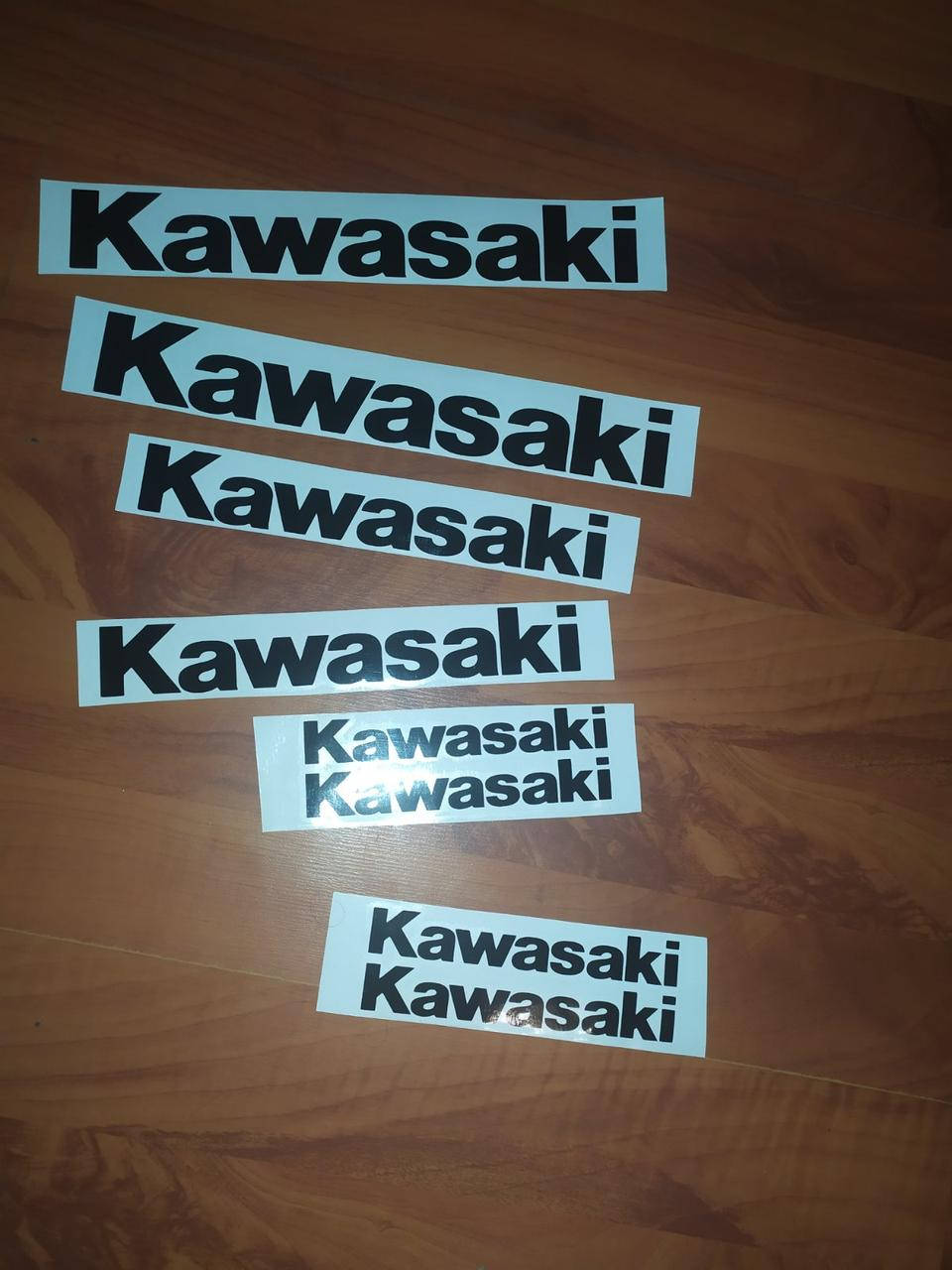 

Наклейки Kawasaki винил Качественные