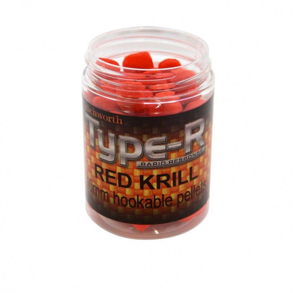 

Пеллетс насадочный Richworth Red Krill Hookable Pellets 100ml
