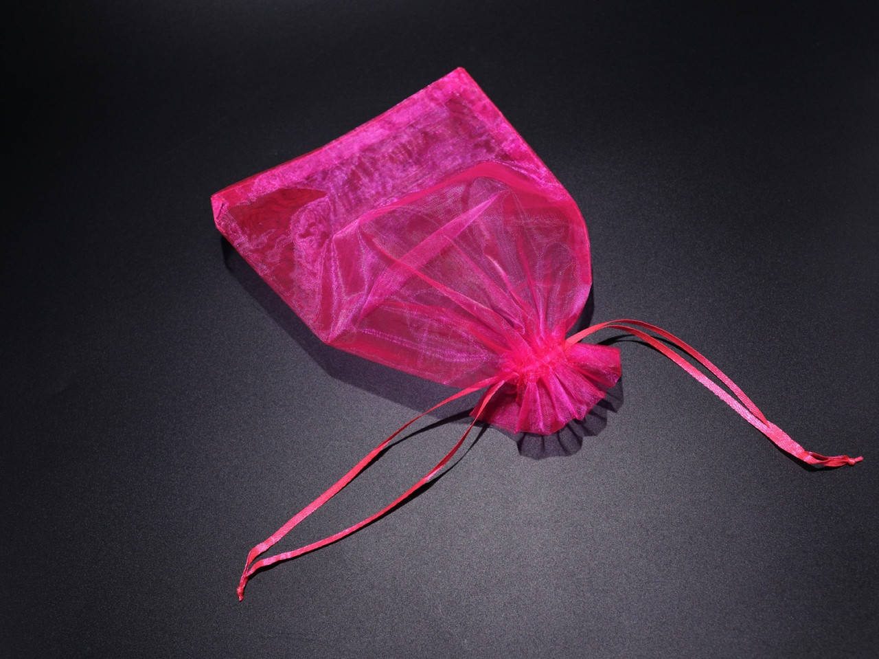 

Подарочные мешочки из органзы. Цвет розовый. 17х23см