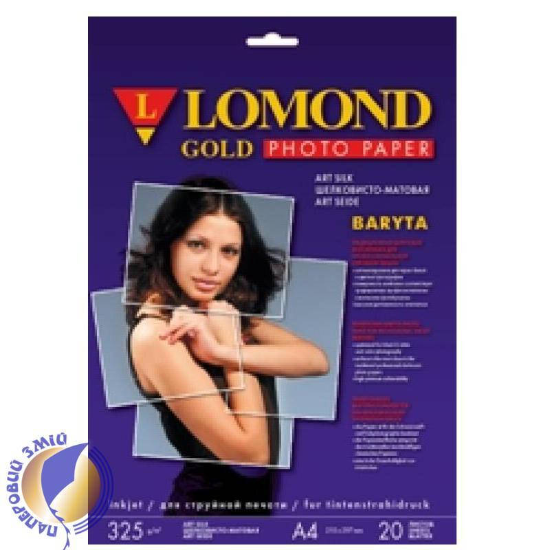 

Атласная баритовая фотобумага для струйной печати, художественный шелк, A4, 325 г/м2, 20 листов, Белый