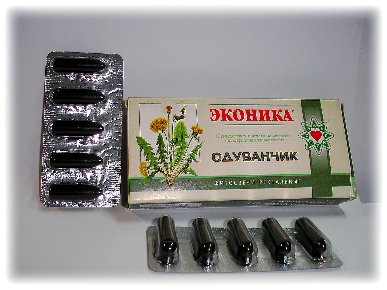 

Свечи эконика одуванчик 10 шт