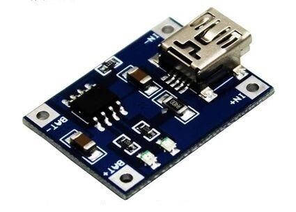 

USB mini модуль заряда Li-ION аккумуляторов TP4056