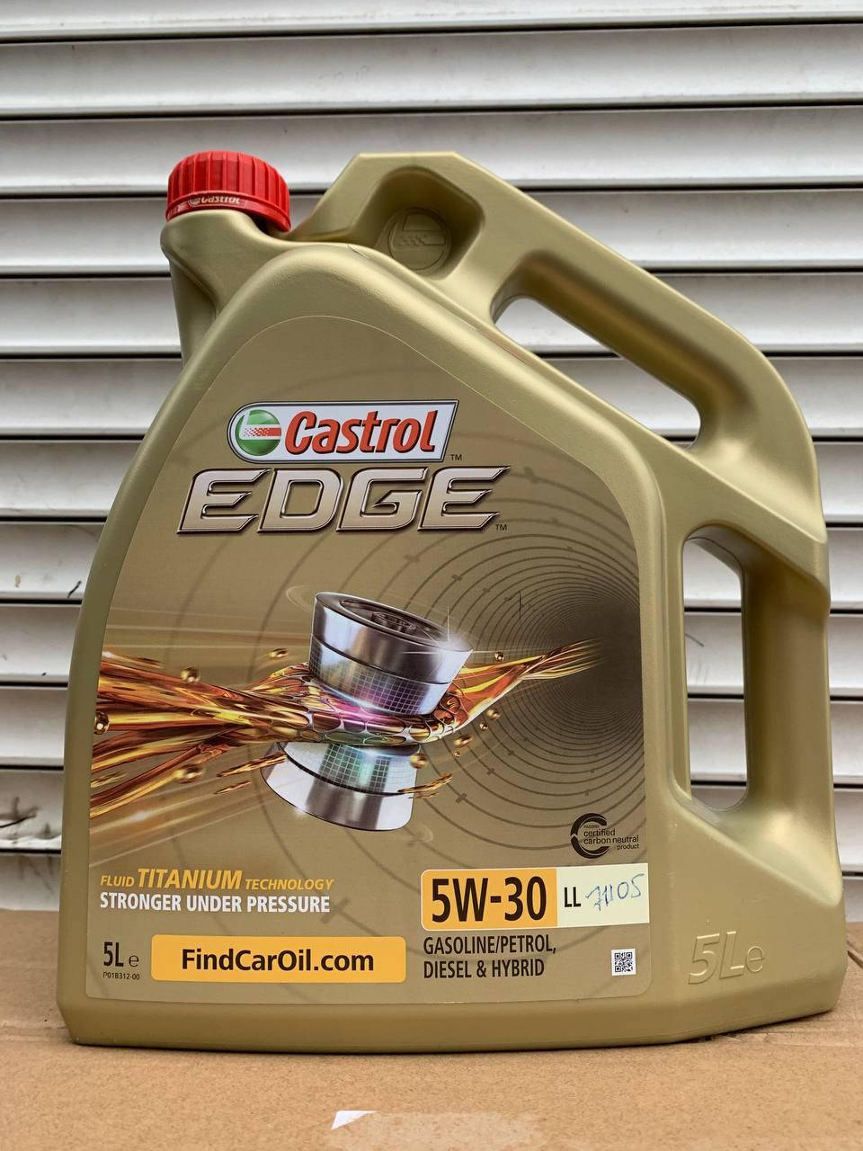 

Масло моторное Castrol Edge 5w30 5л