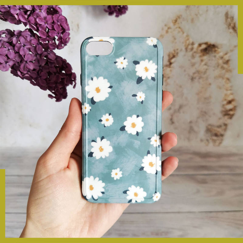 

Чехол Iphone 7 / 8 / SE 2020 силиконовый Daisy - Чехлы для iPhone SE 2020