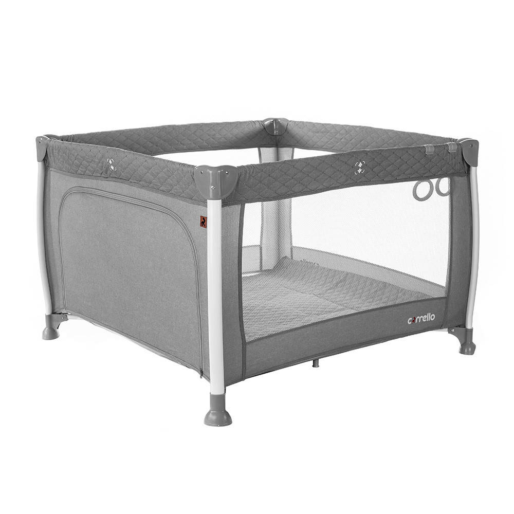 

Манеж Cubo, «Carrello» (CRL-11602/1), цвет Silver Grey (cеребристо-серый)