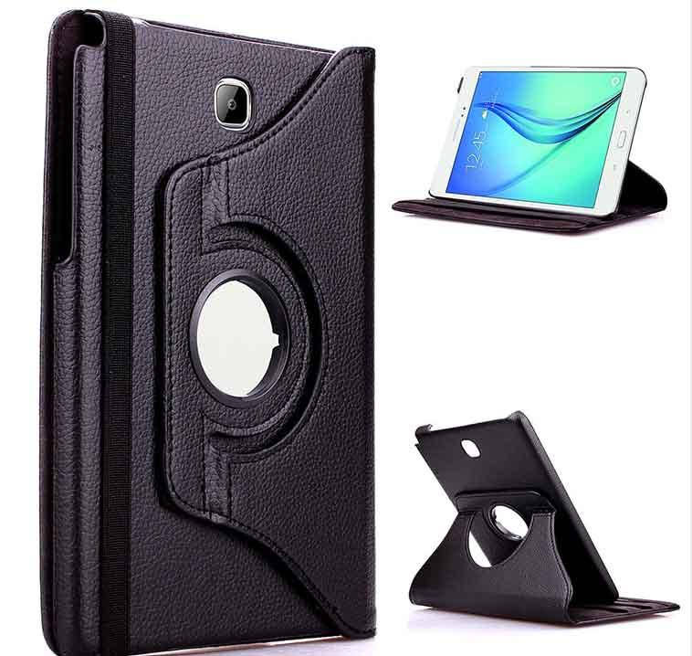 

Чохол Samsung galaxy tab a t350, t355 black 360 градусов, Черный