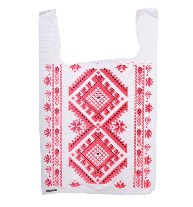 

Пакет-майка "Вишиванка" 280мм*470мм (200 шт в упаковке) 030001179