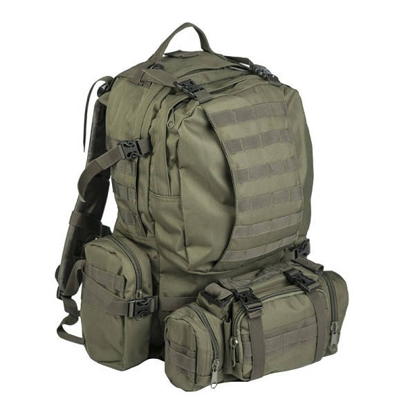 

Тактический рюкзак Mil-tec с разгрузкой Assembly Defense Pack 36 л. Olive (14045001), Оливковый