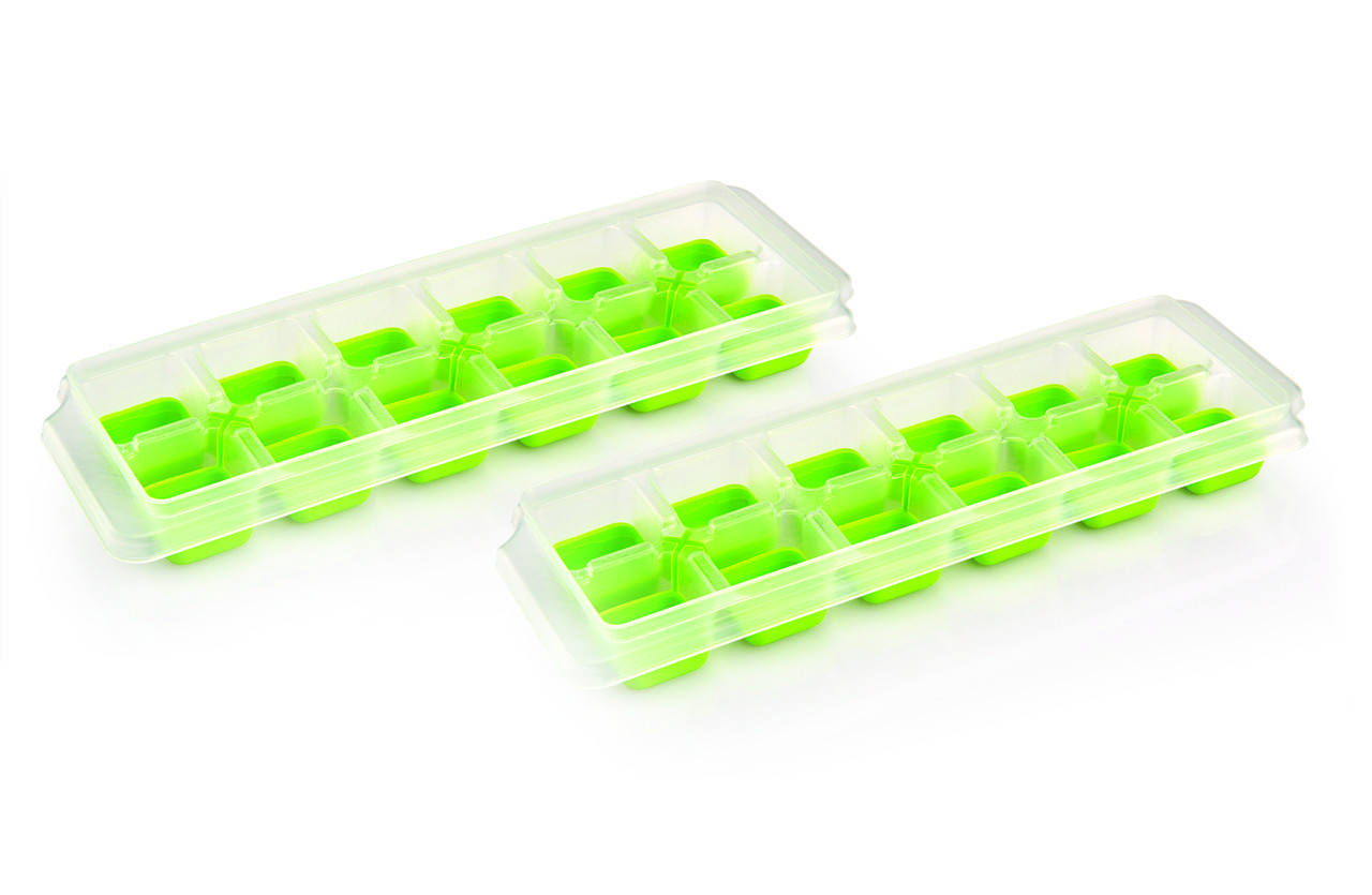 

Набор из двух форм для льда ELEGANT UCSAN plastik ТУРЦИЯ M-254, Разные цвета