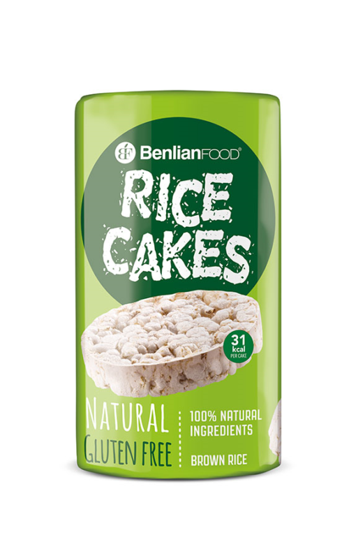 

Хлебцы рисовые безглютеновые Benlian Rice Cakes 100гр