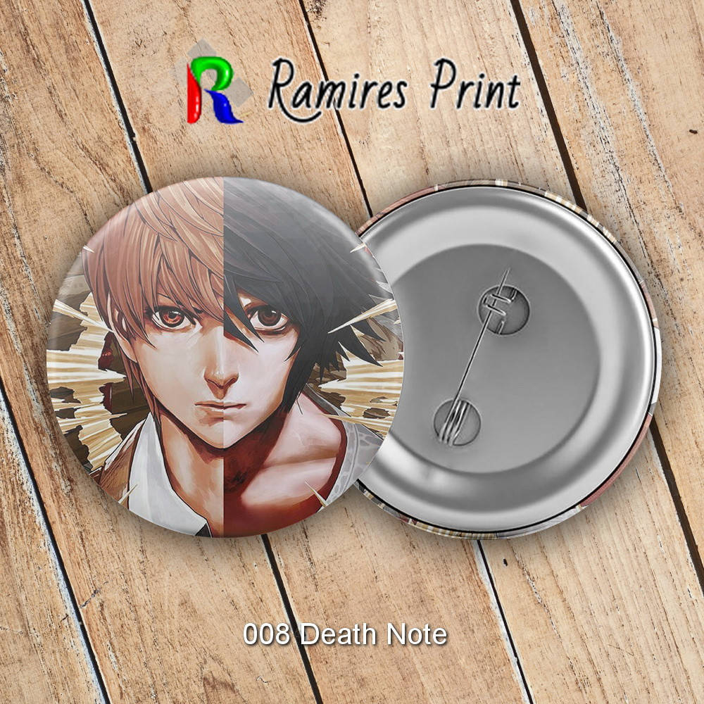 

Значок Аниме Death Note 008