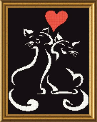 

Схема для вишивки бісером Ля-мур-мур. Арт. СКМ-89