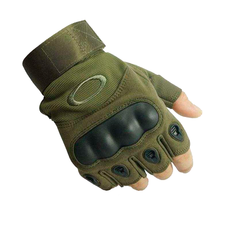 

Перчатки без пальцев тактические Oakley оливковые, размер L