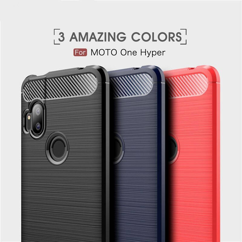 

TPU чехол накладка Urban для Motorola One Hyper (3 цвета), Разные цвета