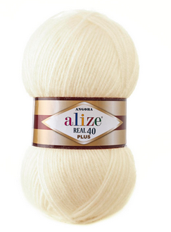 

Пряжа Angora real 40 Plus Alize-01