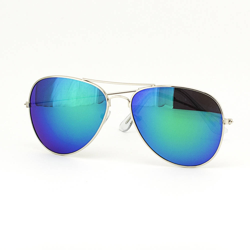 

Очки TOP Aviator капли солнцезащитные Blue-Green S, Blue-green-silver