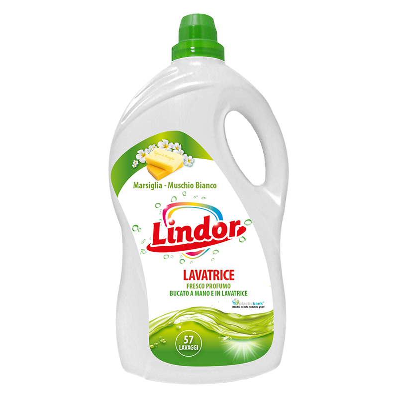 

Жидкий стиральный порошок Lindor Lavatrice Marsiglia Muschio Bianco 4 L