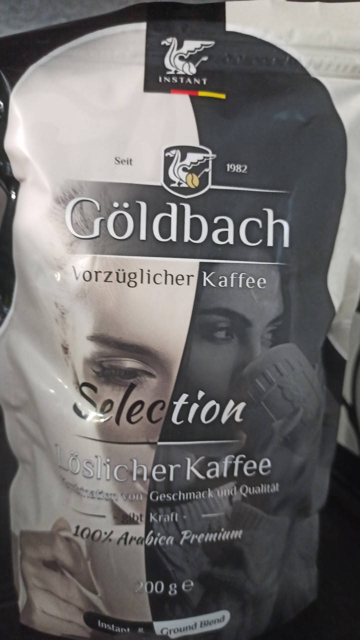 

Кофе растворимый goldbach selection 200г