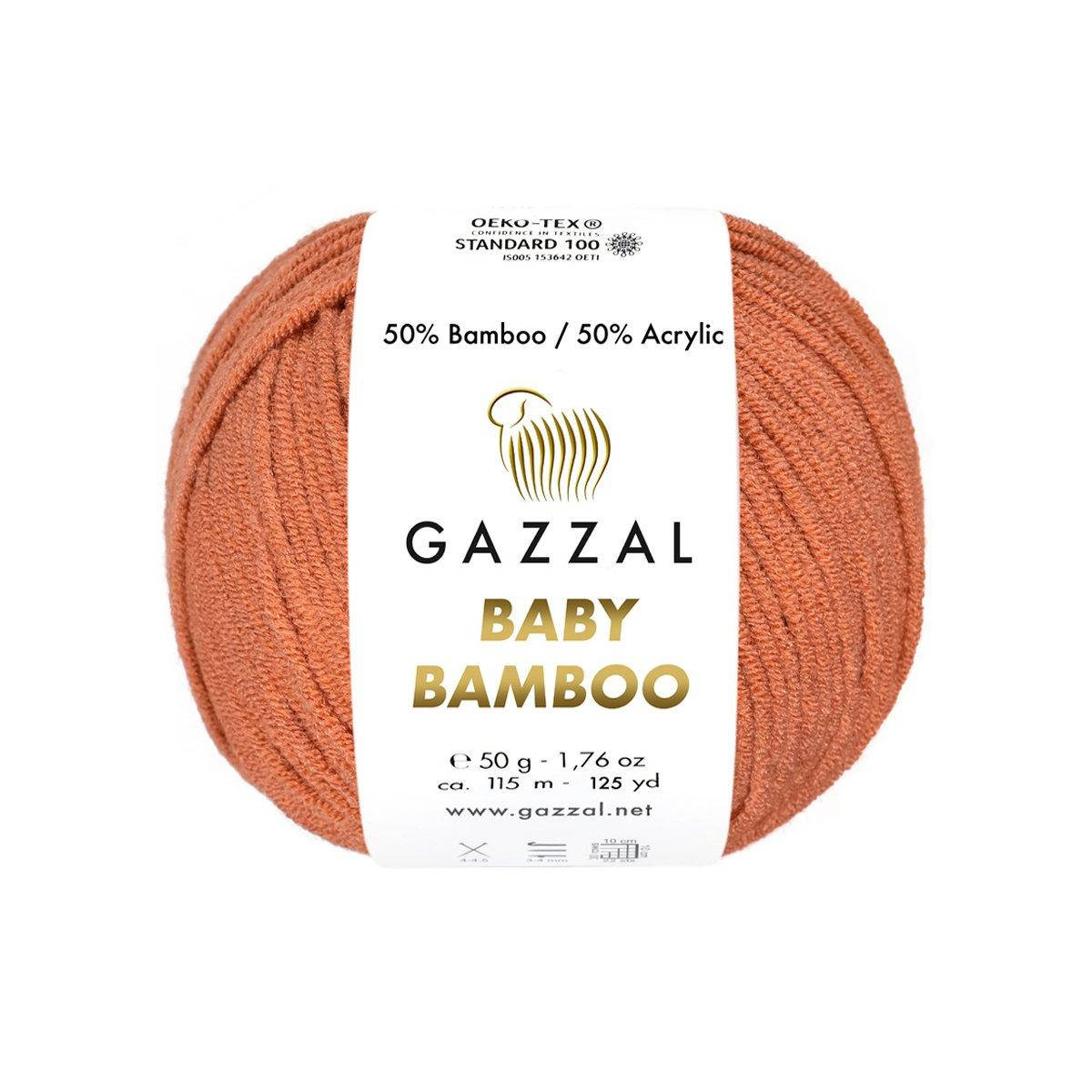 

Gazzal Baby Bamboo (Газзал Беби Бамбу) № 95242 (Пряжа бамбук, нитки для вязания)