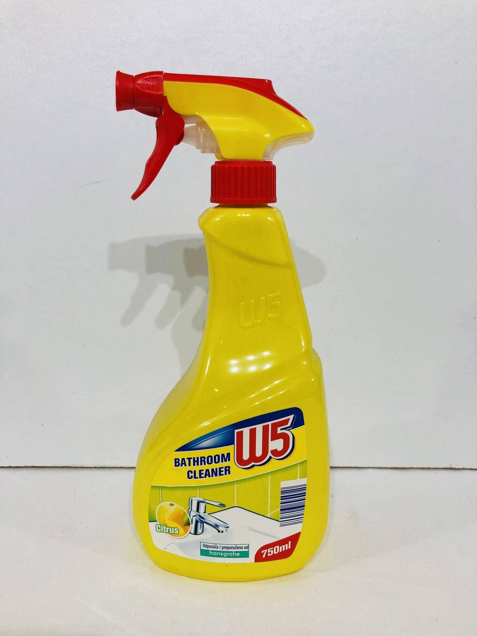 

Чистячий засіб для ванних кімнат W5 Bathroom cleaner Citrus 750 мл