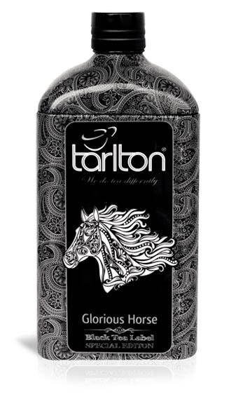 

Чай черный среднелистовой Тарлтон Glorious Horse 150 г в жестяной банке
