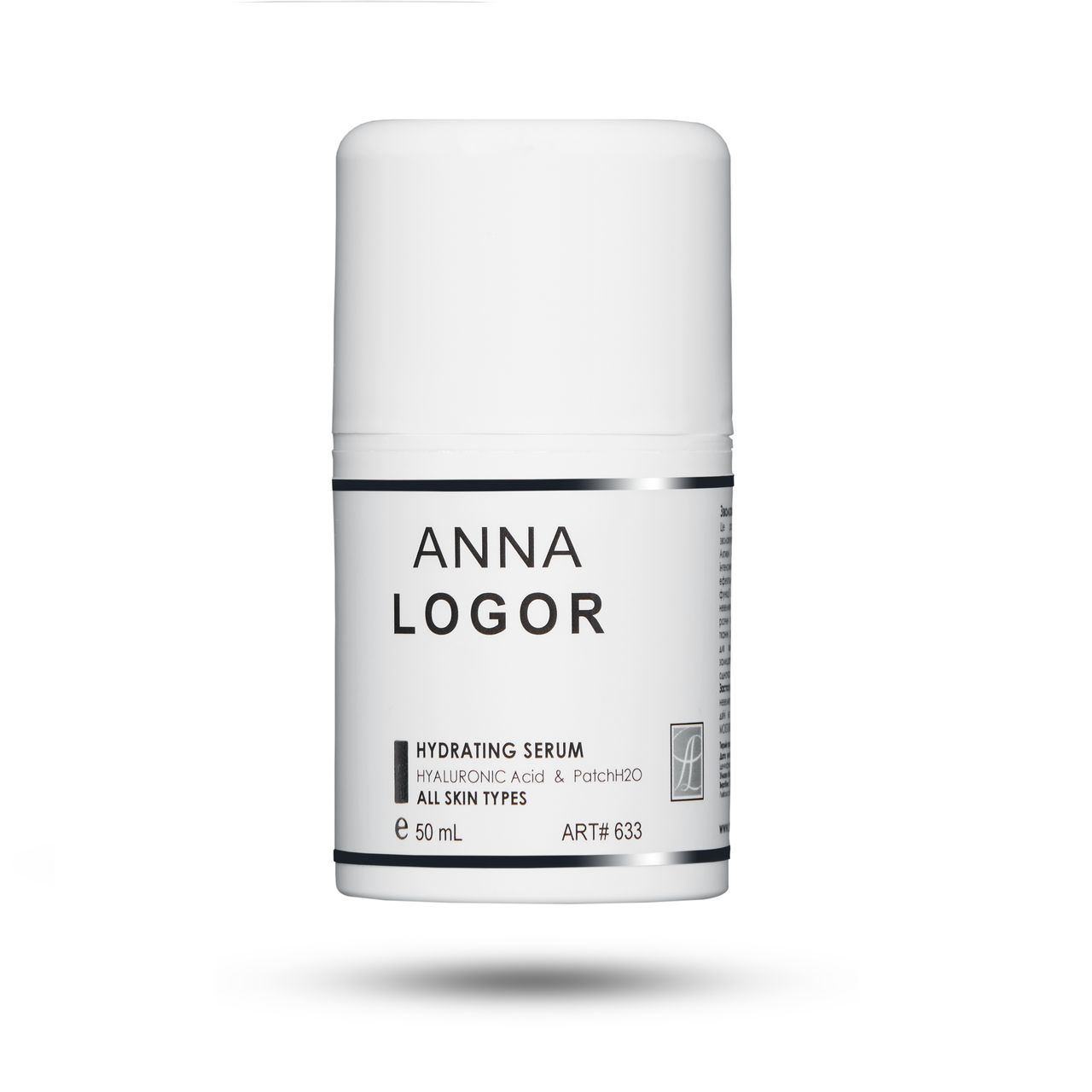 

Сыворотка увлажняющая для всех типов кожи Art.633 Anna LOGOR Hydrating Serum 50 ml