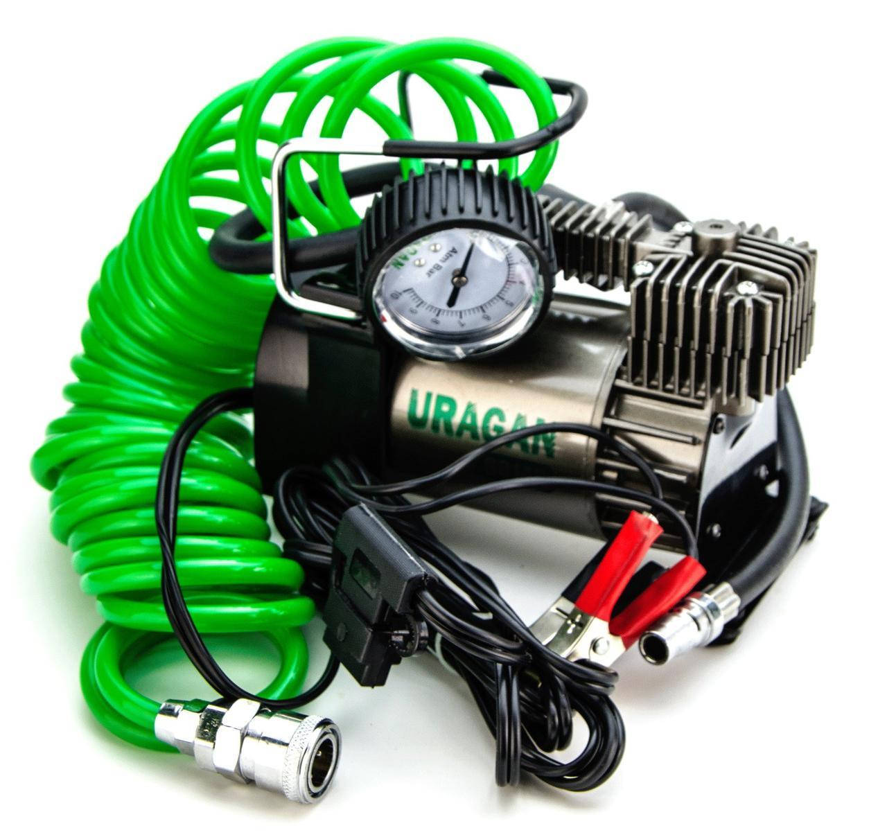 

Автокомпрессор Uragan 90140 200вт/40л от АКБ