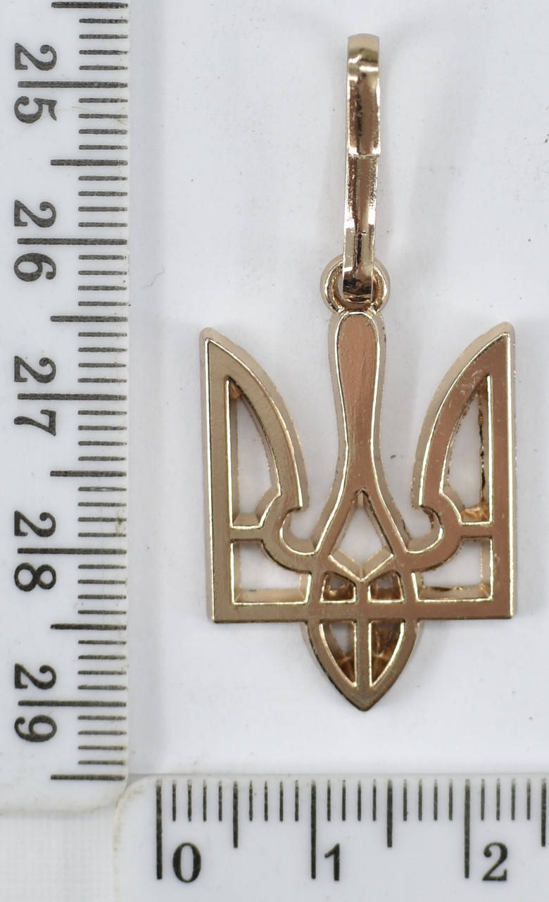 

Отделка трезубец ф=2*2,5см золот уп=50шт