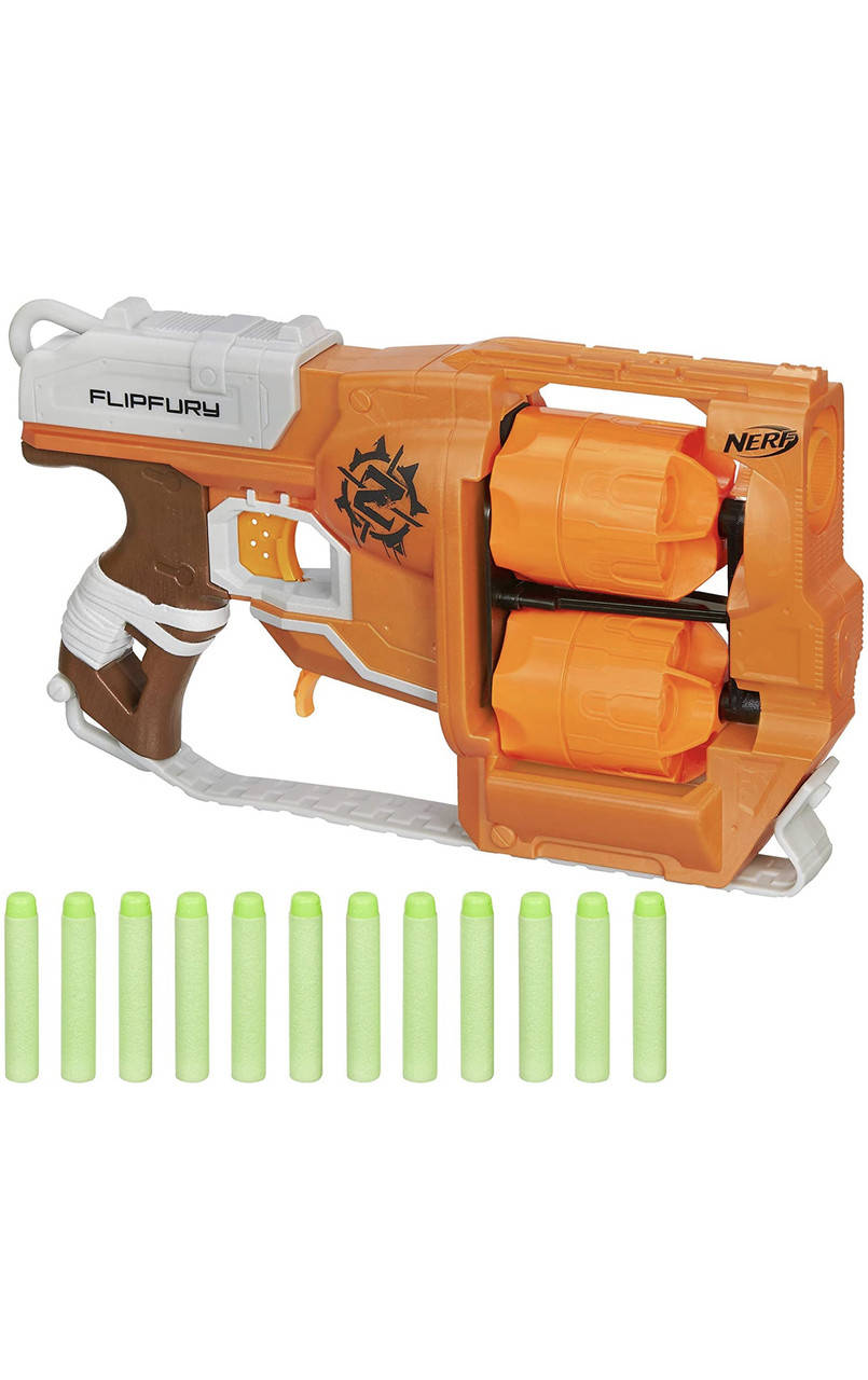 

Бластер игрушечный Nerf Zombie Strike FlipFury