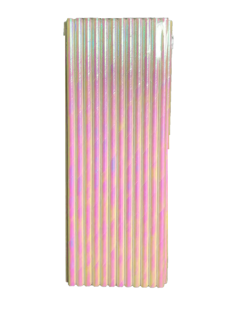 

Трубочки коктейльные "Пудра перламутр", 25 штук