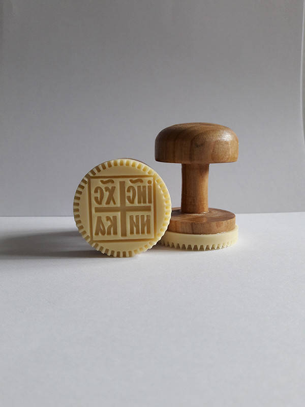 

Печать для просфор (крестовая) 42мм