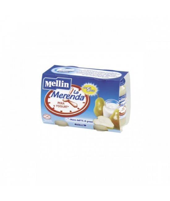 

Йогурт Mellin Pera e Yogurt от 6 меc. 2х120гр