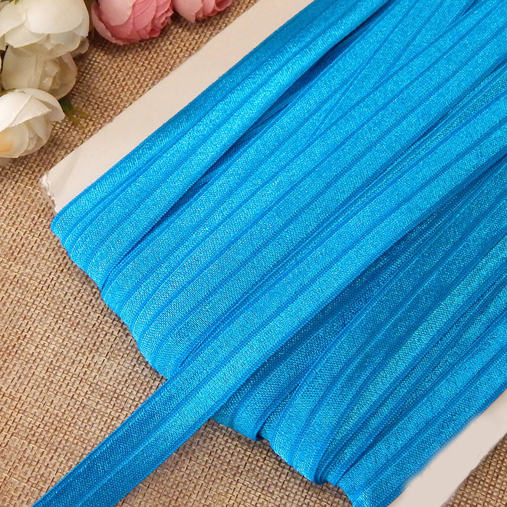 

Резинка для повязок (эластичная бейка), 1,5 см, светло-синий