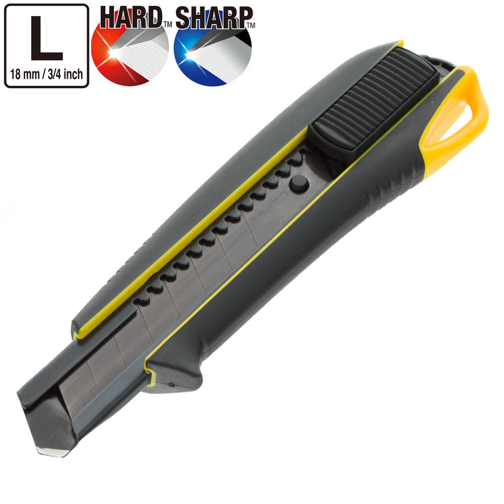 

Нож сегментный 18мм TAJIMA Driver Cutter DC560YB, автоматический фиксатор (DC560YB)