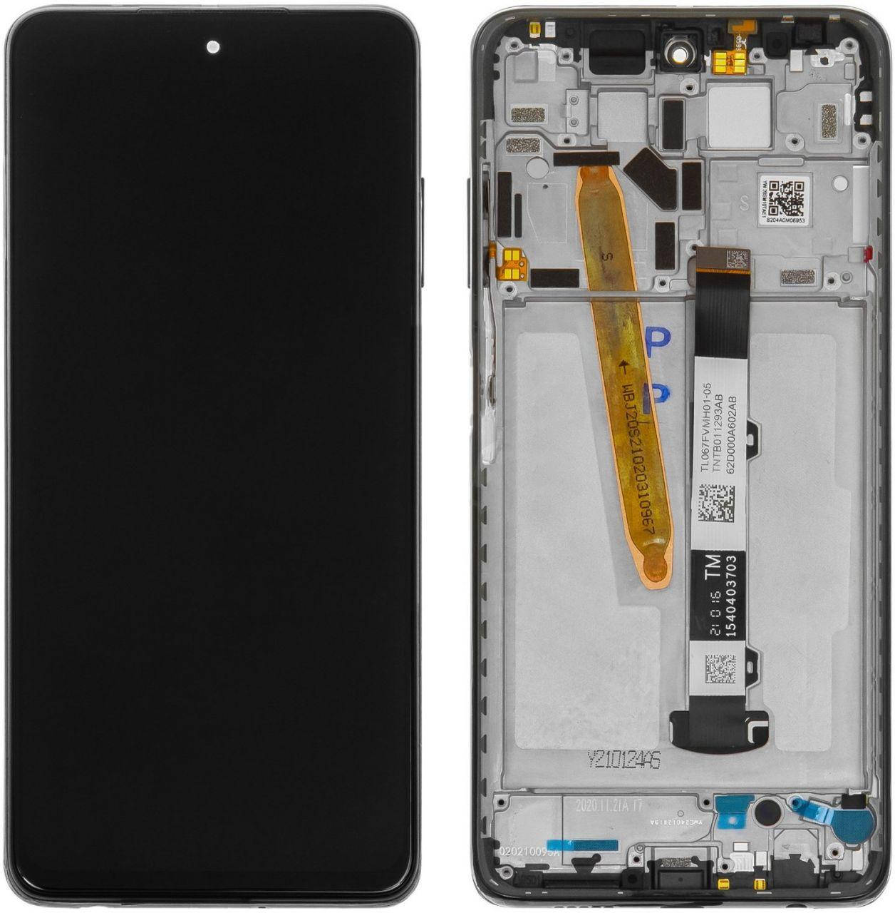 

Дисплей Xiaomi Poco X3, Poco X3 Pro с тачскрином и рамкой, оригинал, черный
