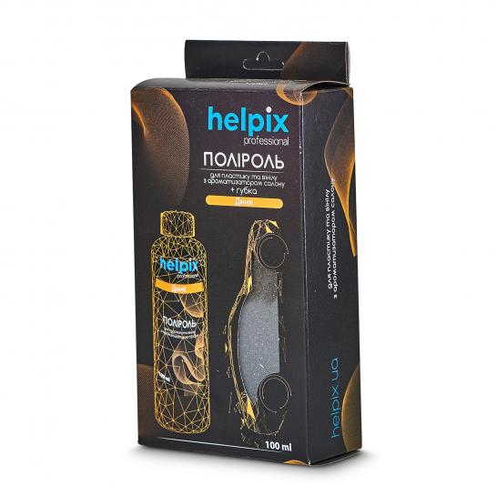 

Полироль для пластика и винила HELPIX Professional Дыня + губка 100мл 197697