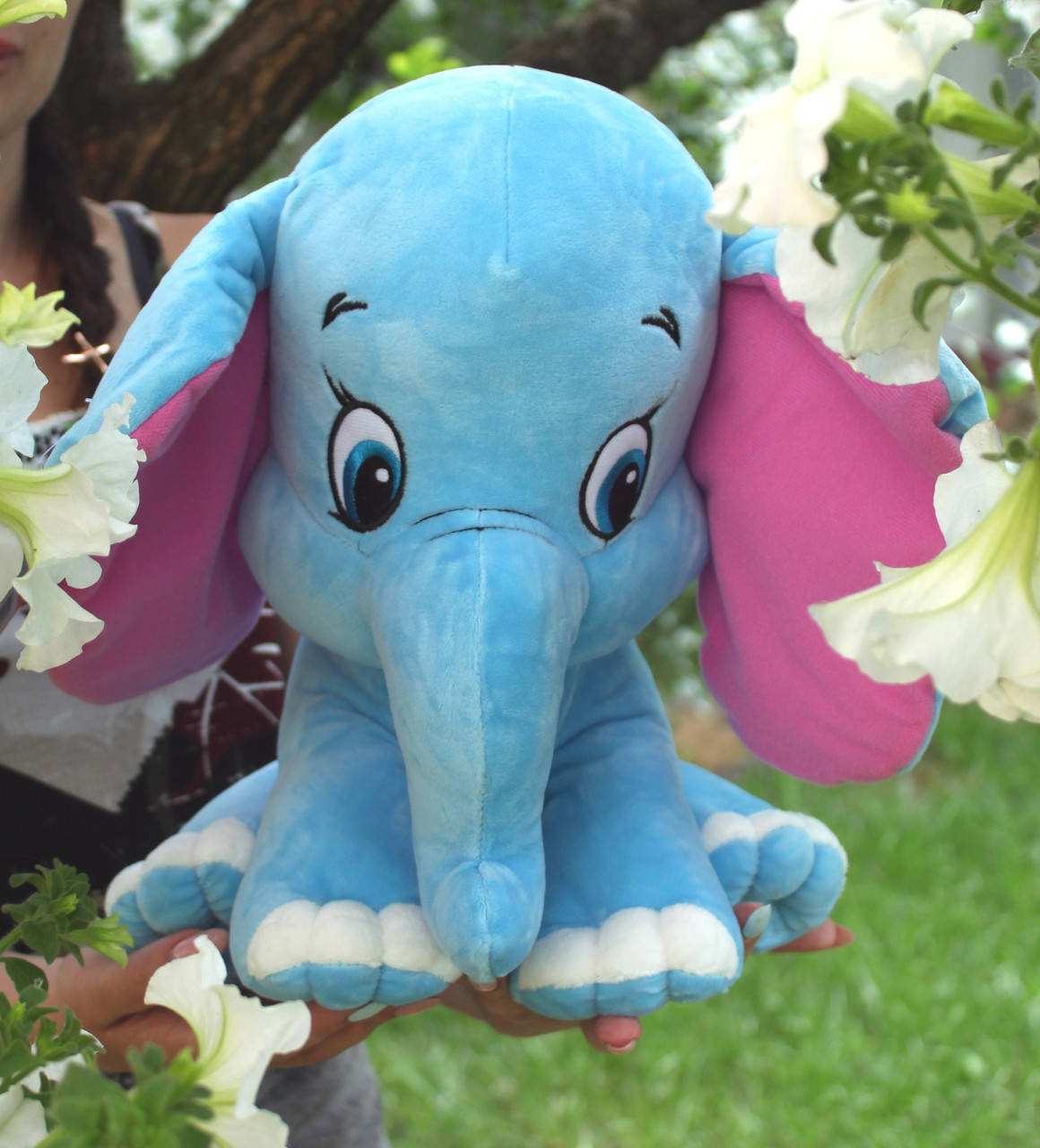 

Мягкая игрушка слон, слоненок Баду, плюшевый слоник, 32 см.