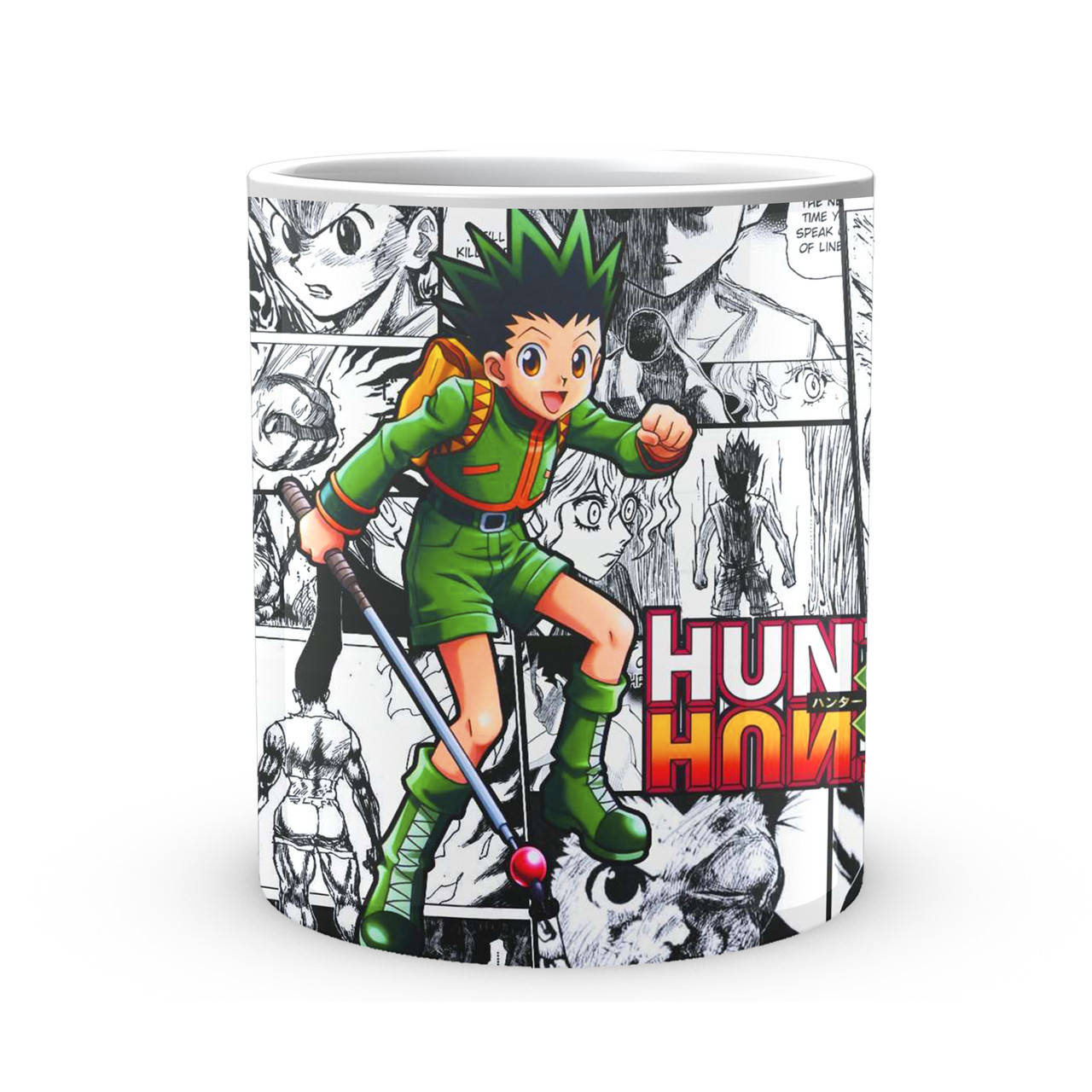 

Кружка GeekLand Hunter x Hunter Охотник х Охотник green hair HH 02.02, Белый