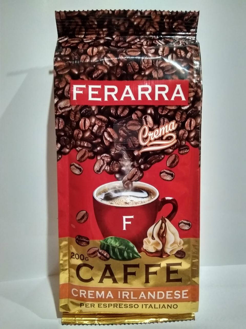 

Зерновой кофе Ферарра Ferarra Caffe Crema Irlandese (Ирландский крем) 200 г