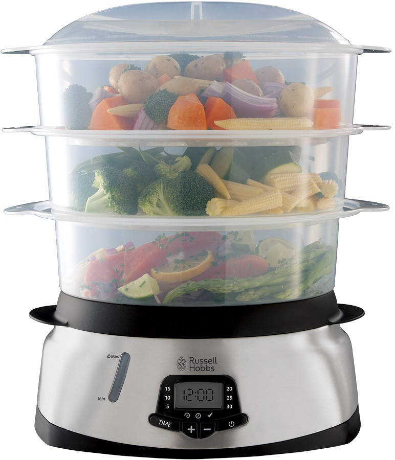

Пароварка RUSSELL HOBBS Maxicook 23560-56 Srebrno-black
