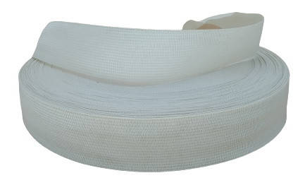 

Тесьма окантовочная, лямовка 32 мм, "светло бежевый", Белый