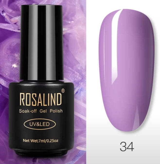 

Гель лак Rosalind, 7 мл.