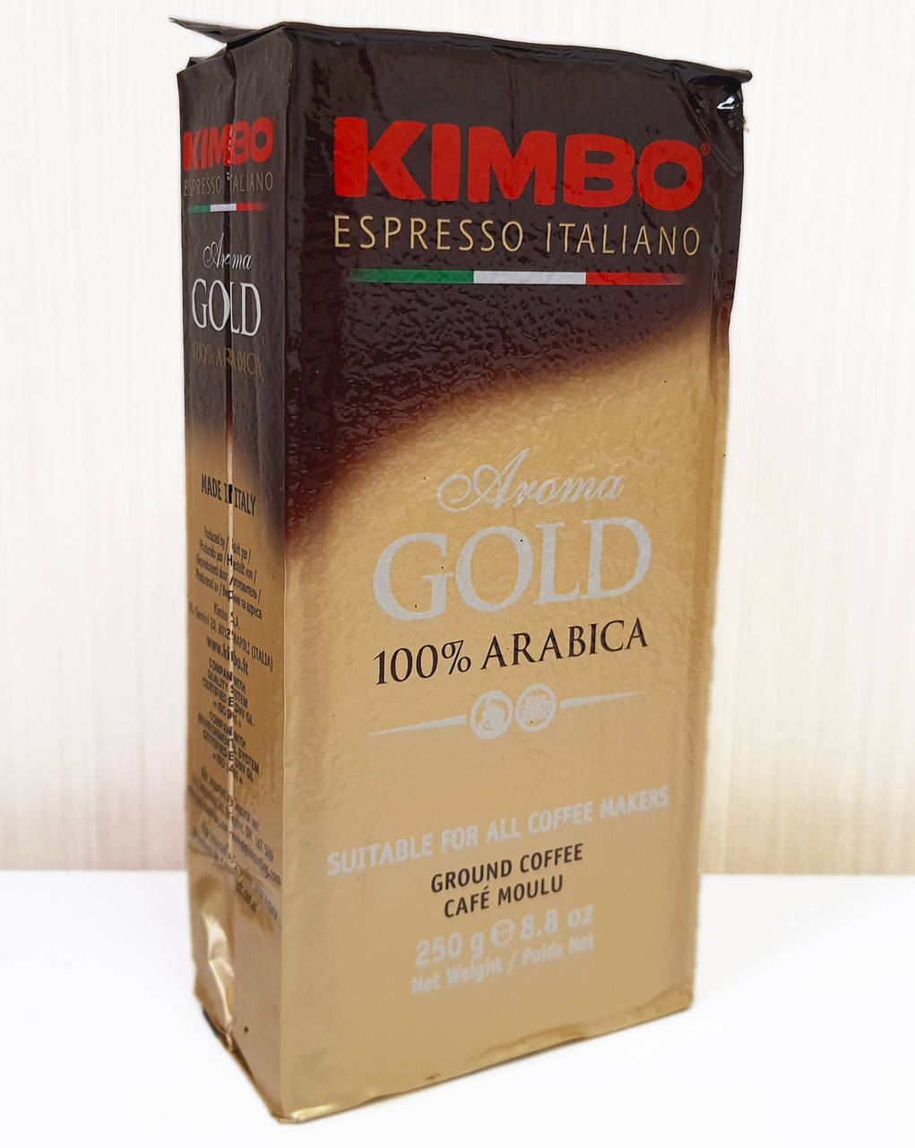 

Кофе молотый Kimbo Aroma Gold(Кимбо Арома Голд) 100% Арабика 250г Италия
