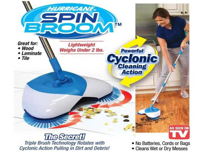 

Веник механический Hurricane Spin Broom 00080 24шт 9165