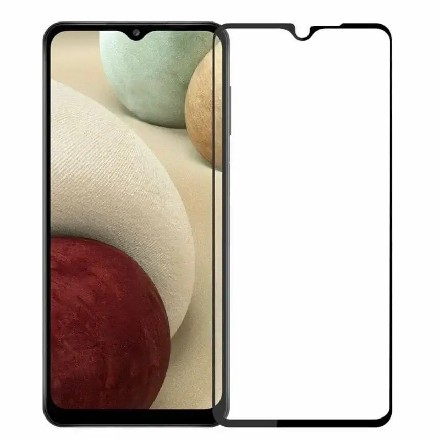 

Защитное стекло для телефона Samsung M12 (5D) \ Защитное стекло для Самсунг М12 (полная поклейка на экран), Черный