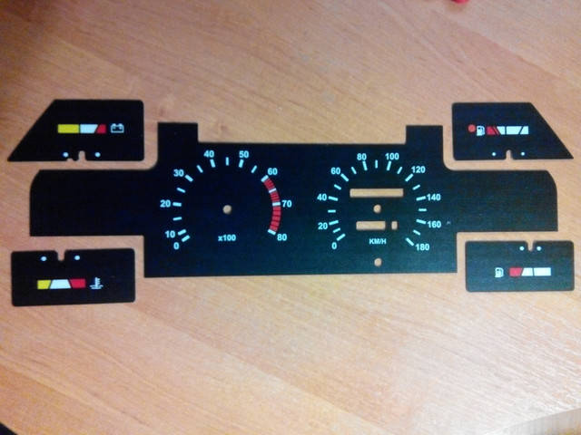 

Шкалы приборов 2141 Москвич