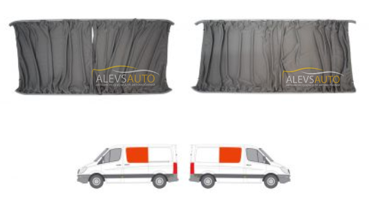 

Шторы Volkswagen Transporter Т-4 1990-2003 на 2 окна