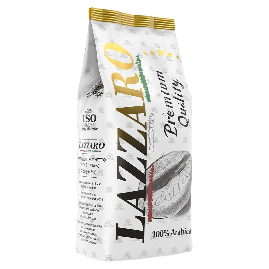 

Кофе в зёрнах Lazzaro Premium Quality 1 кг